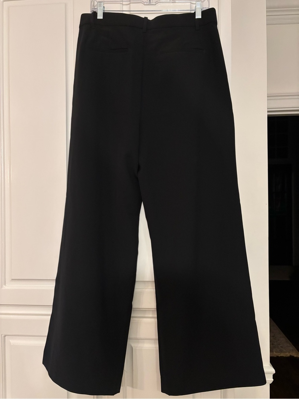 GAP 365 High Waist Black Knit Wide-Leg Pants size 12 - Picture 3 of 7